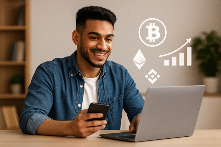 Beginner learning crypto online free using trusted platforms like Binance Academy and Coinbase in 2025