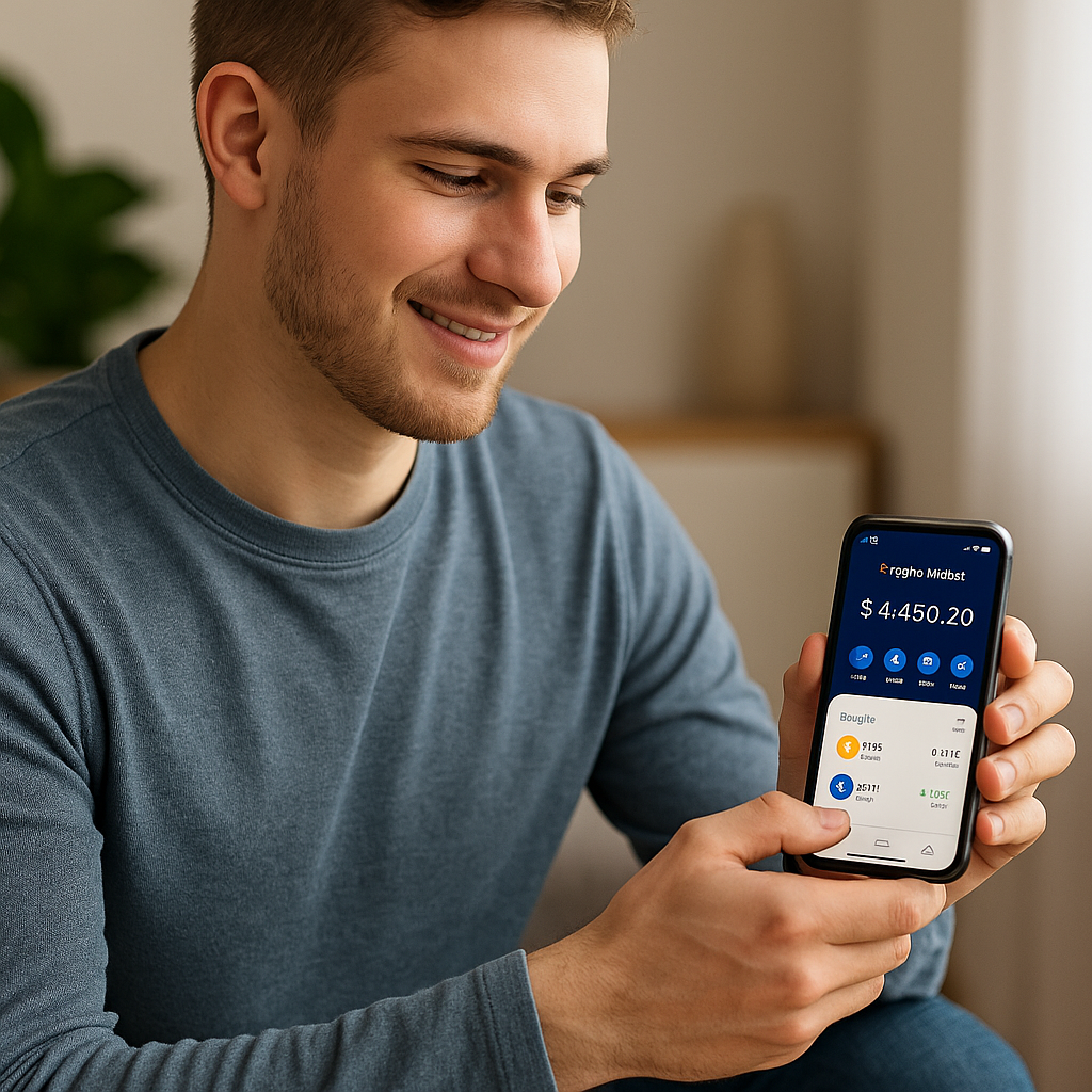 focusing on learning crypto through a mobile app or wallet setup