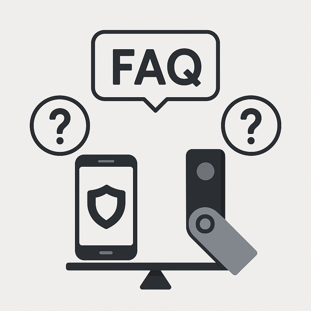 : cold wallet vs hot wallet security FAQs illustration