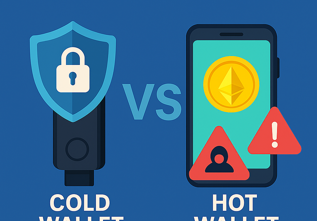 Cold Wallet vs Hot Wallet Security Explained (2025 Guide for Crypto Users)