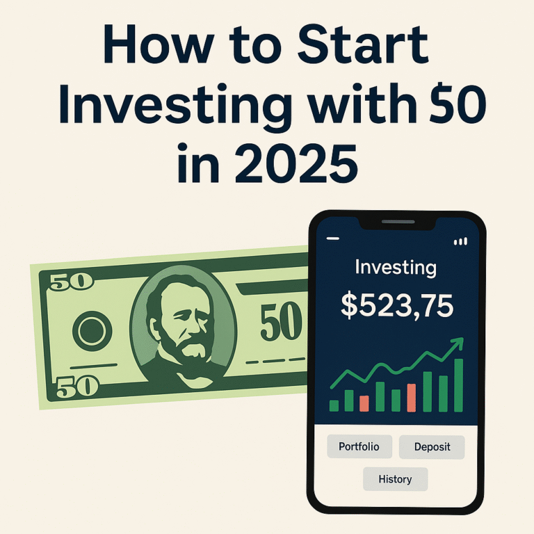 How to Start Investing with $50 in 2025 – Smart Beginner Guide