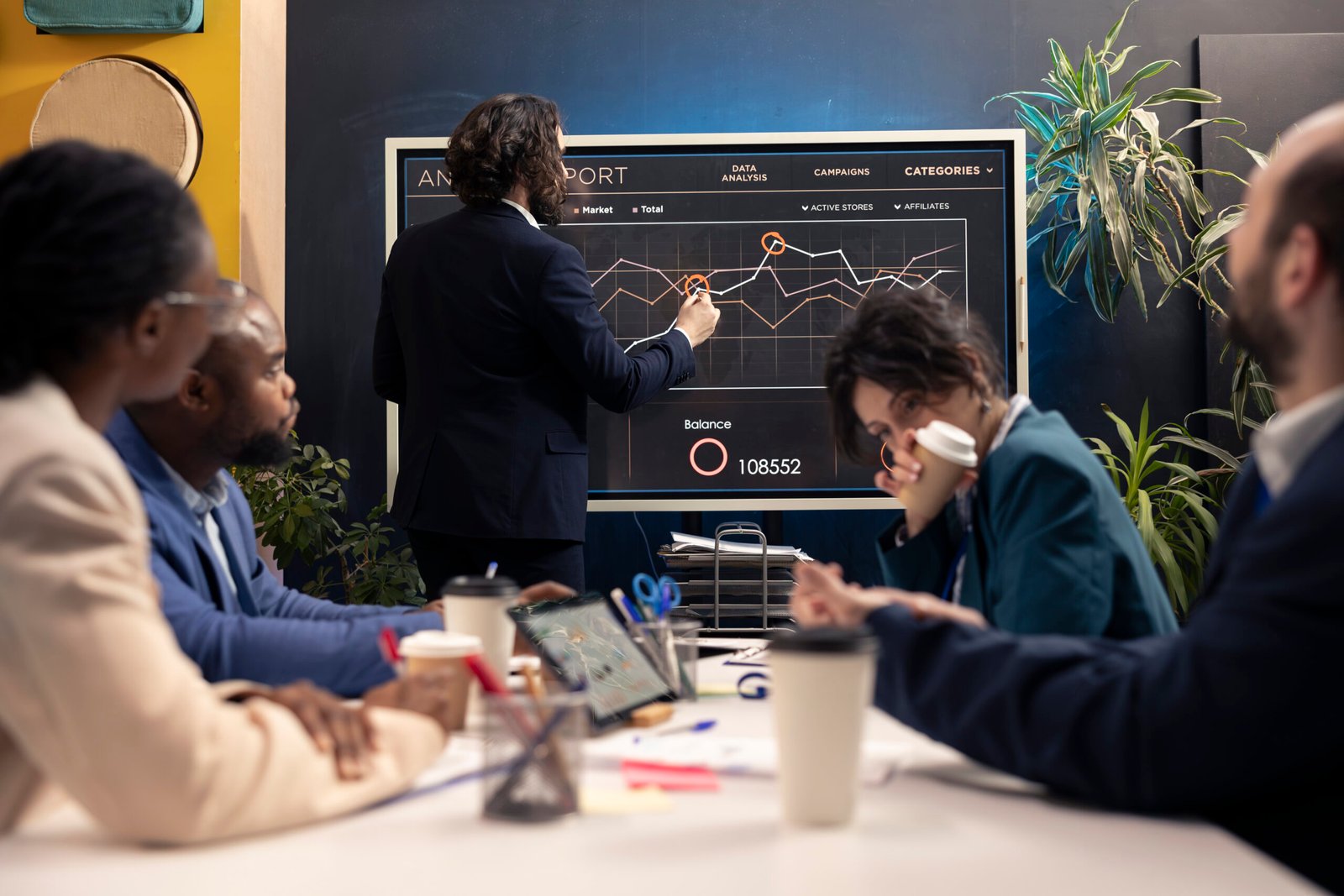 public relations team developing marketing campaigns and promotional activities